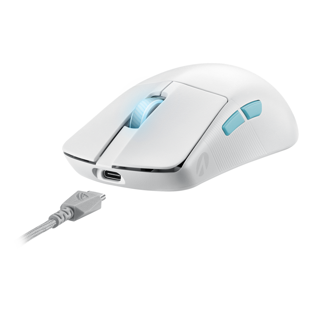 Maus ASUS ROG HARPE ACE AIM LAB EDITION White - 90MP02W0-BMUA10 - Foto 10
