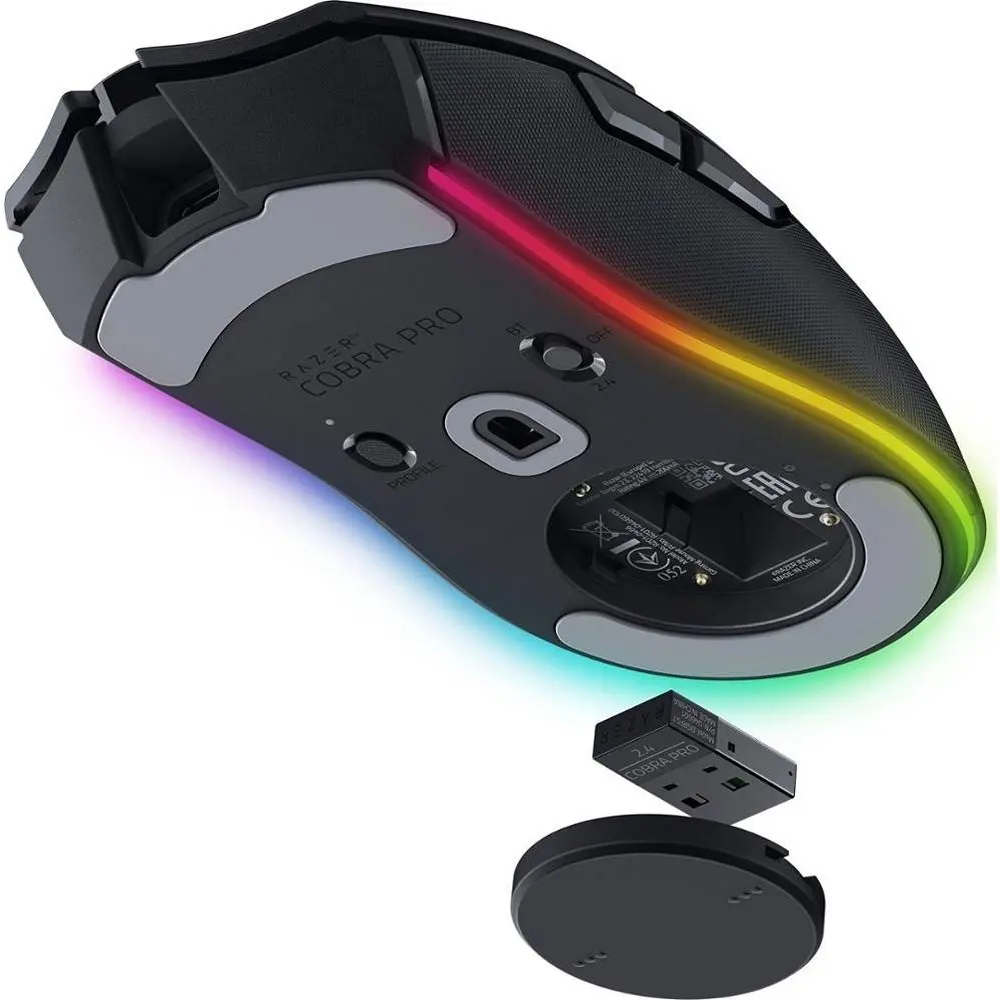 Maus Razer Cobra Pro Black - RZ01-04660100-R3G1(C1) - Foto 4