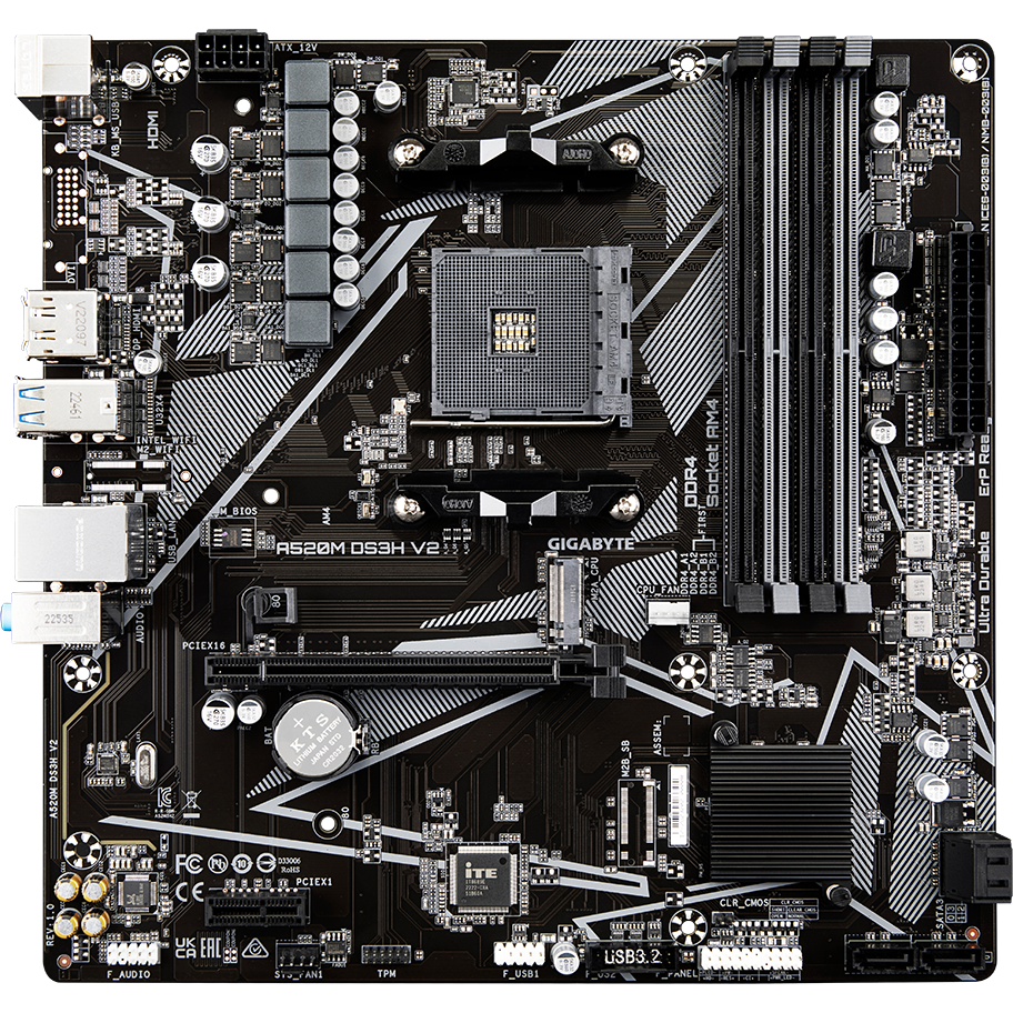 Mainboard Gigabyte A520M DS3H V2