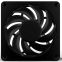 Gehäuselüfter Alphacool Apex Stealth Metal Fan 2000rpm Matte Black - 13819 - Foto 2