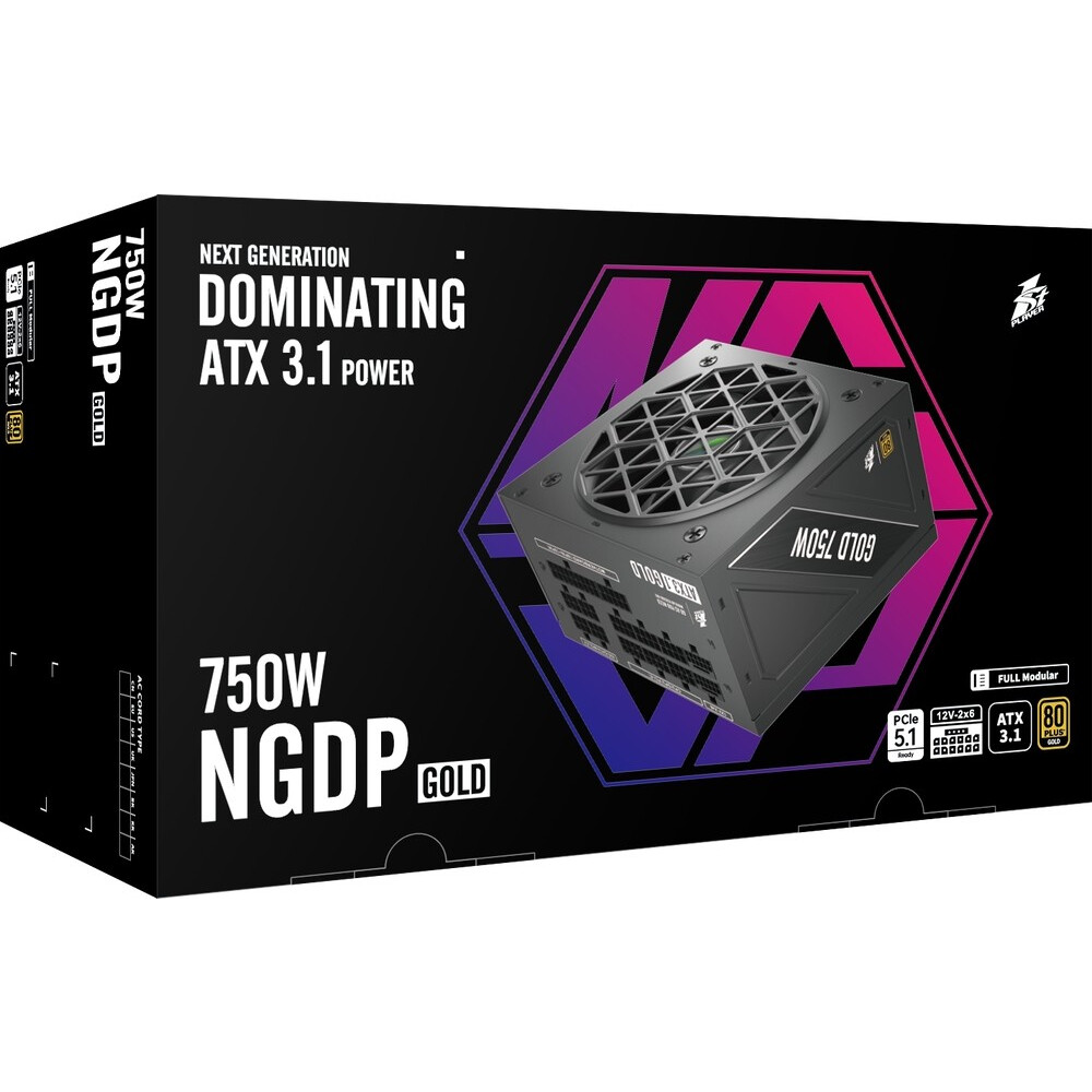 Alimentation électrique 750W 1STPLAYER NGDP HA-750BA4 Black - photo 8