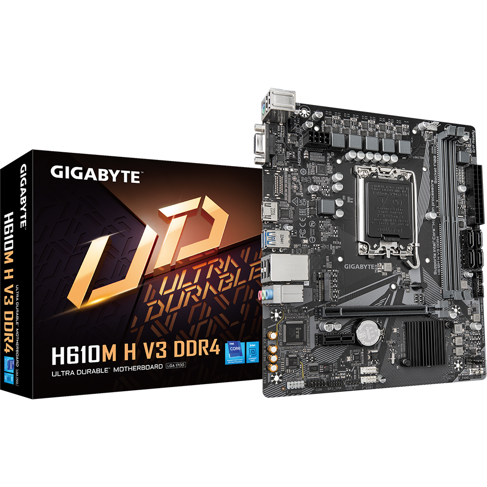 Carte mère Gigabyte H610M H V3 DDR4 - photo 4