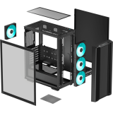Gehäuse DeepCool CC560 V2 ARGB (R-CC560-BKTAA4-G-2)