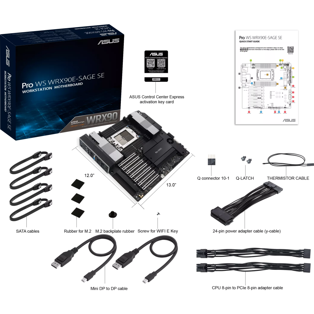 Carte mère de serveur ASUS PRO WS WRX90E-SAGE SE - photo 7