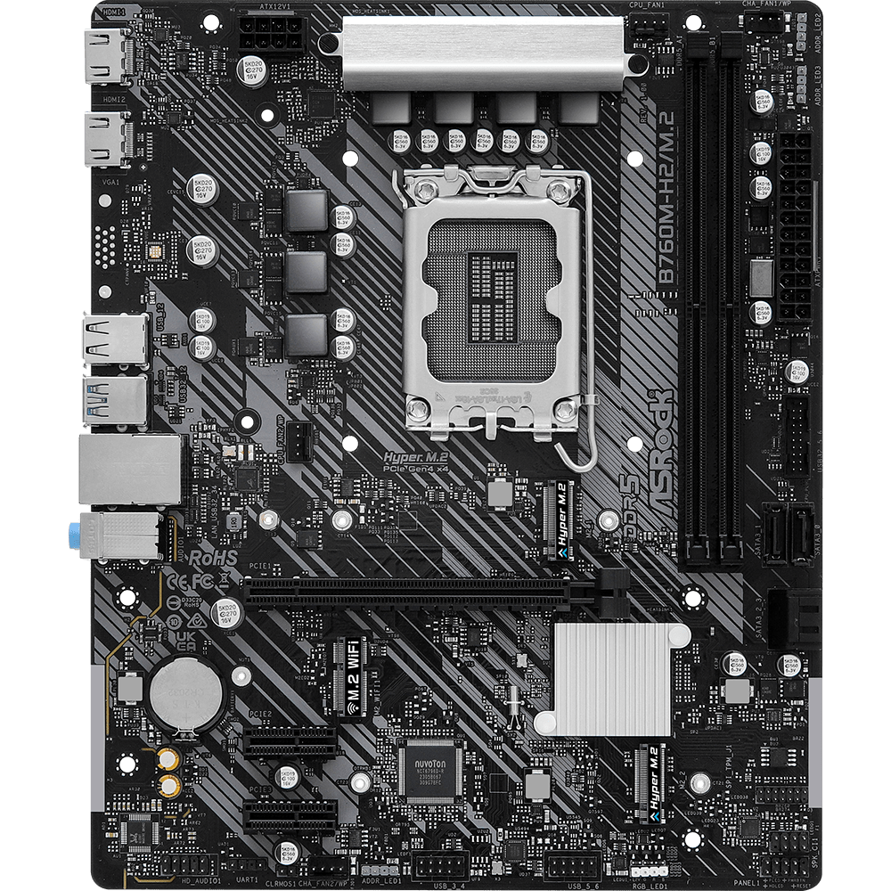 Mainboard ASRock B760M-H2/M.2