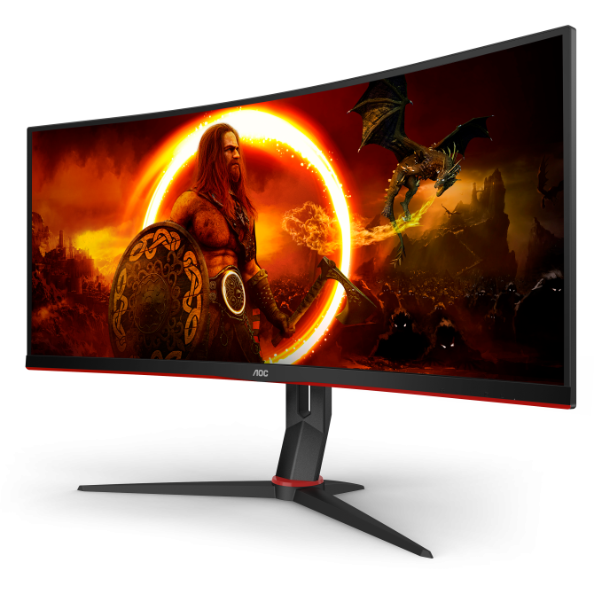 moniteur AOC 34" CU34G2XP - CU34G2XP/BK - photo 2
