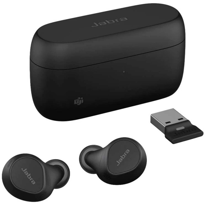 Headset Jabra Evolve2 Buds USB-A MS Black - 20797-999-999