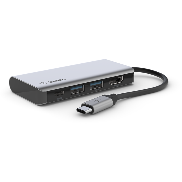 Dockingstation Belkin USB-C 4-in-1 Multiport Adapter (AVC006btSGY) - Foto 2