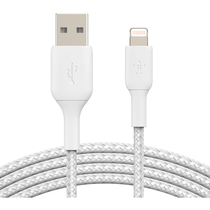 Câble USB - Lightning, 1m, Belkin CAA002bt1MWH
