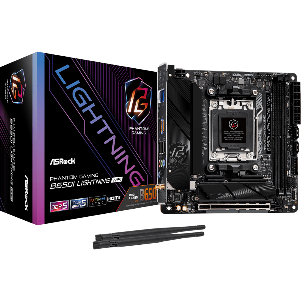 Mainboard ASRock B650I Lightning WiFi - Foto 5