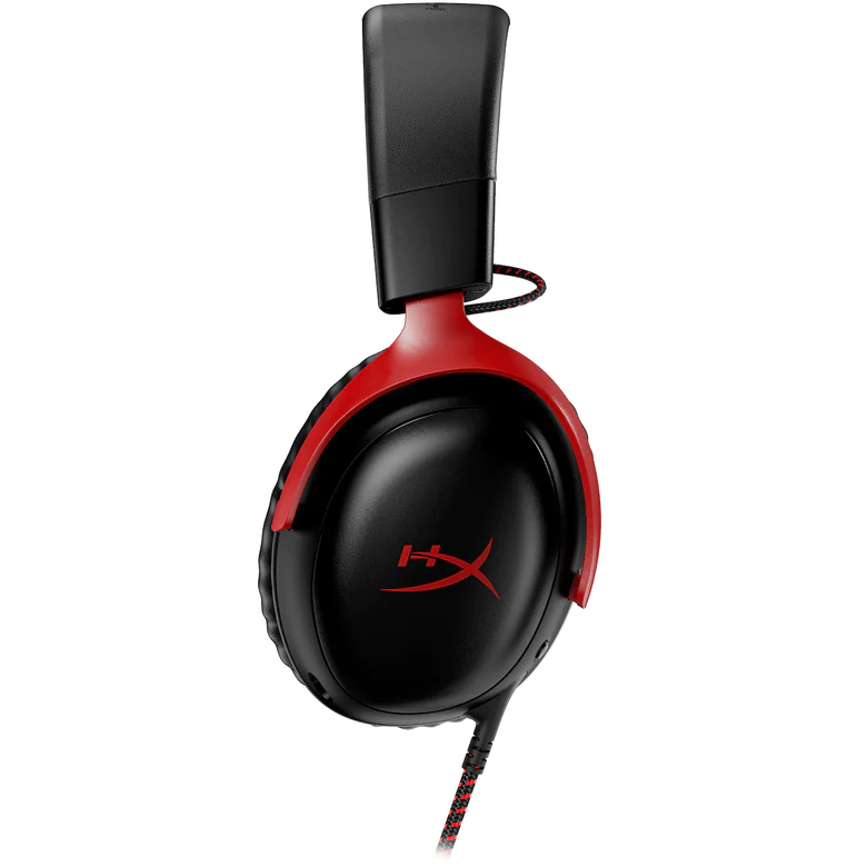 Headset HyperX Cloud III Black/Red - 727A9AA - Foto 3