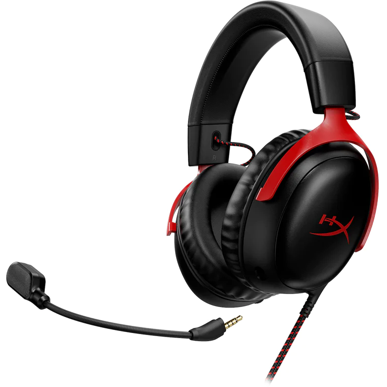 Headset HyperX Cloud III Black/Red - 727A9AA - Foto 5