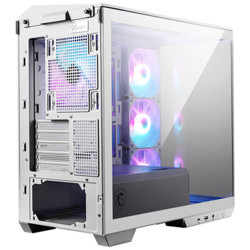 Gehäuse MSI MAG Pano M100R PZ White - 306-7G24W28-HH9/306-7G24W21-809 - Foto 5