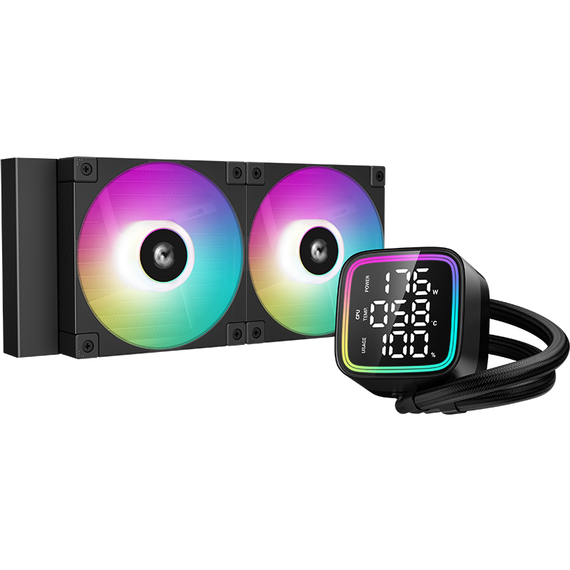 Système de refroidissement liquide DeepCool LD240 - R-LD240-BKMSN-G-1