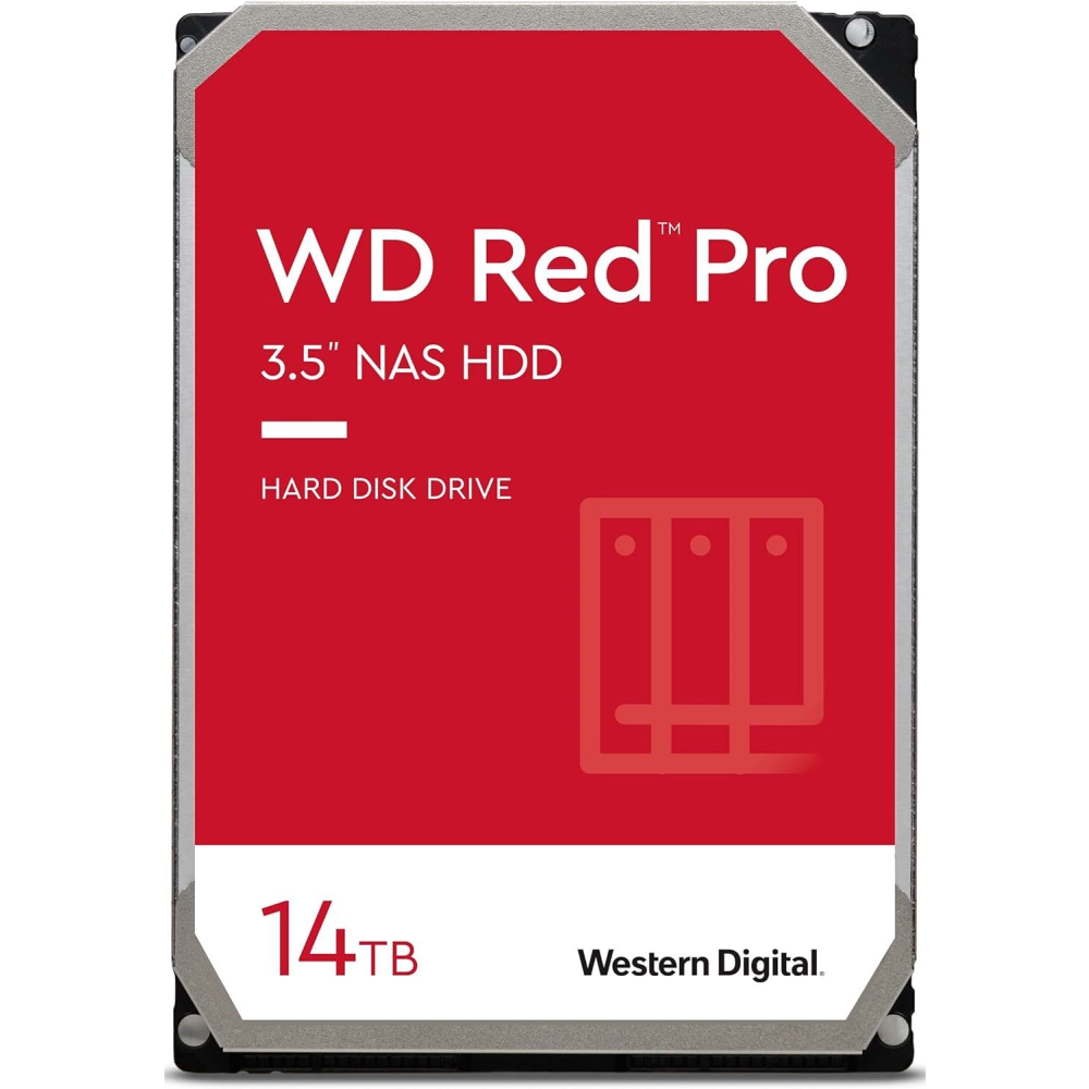 Festplatte 14TB SATA-III WD Red Pro (WD142KFGX)