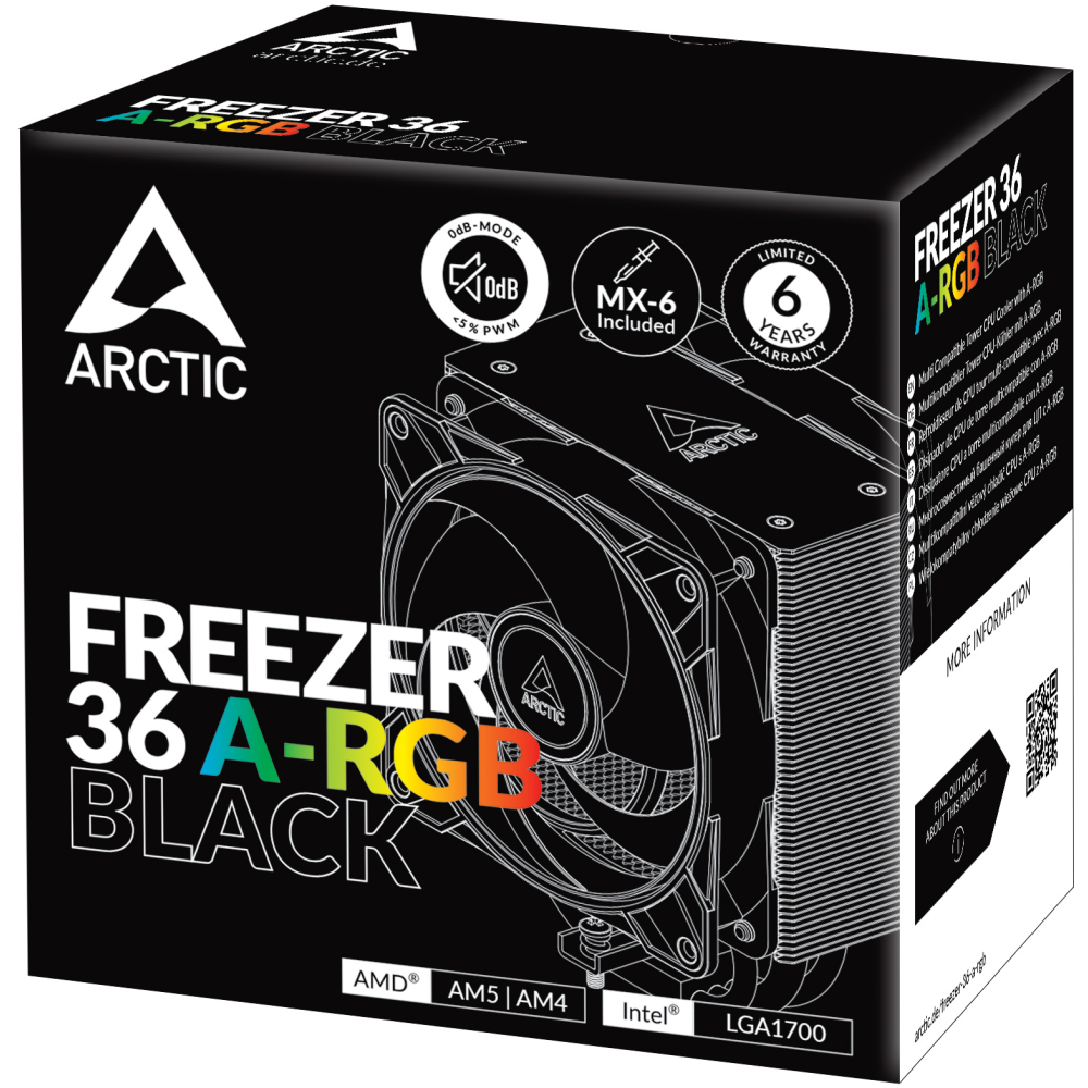 Refroidisseur Arctic Freezer 36 A-RGB Black (ACFRE00124A) - photo 7