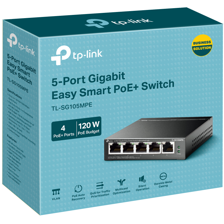Switch (Netzwerkswitch) TP-Link TL-SG105MPE - Foto 3