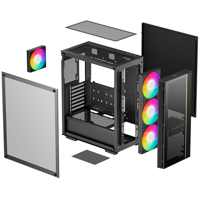 Boîtier DeepCool MATREXX 55 V4 Black - R-MATREXX55-BKADA4-G-4 - photo 12