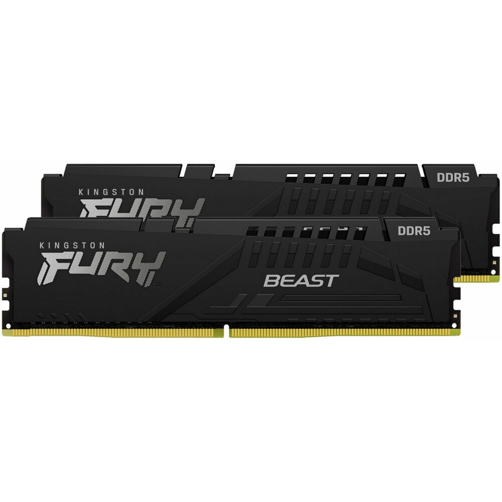 Mémoire vive 16GB DDR5 6000MHz Kingston Fury Beast (KF560C30BBEK2-16) (2x8GB KIT) - photo 3