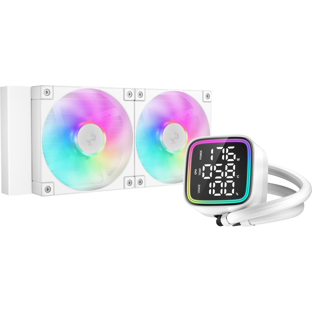 Wasserkühlungssystem DeepCool LD240 WH - R-LD240-WHDMMN-G-1