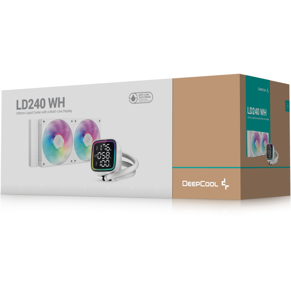 Wasserkühlungssystem DeepCool LD240 WH - R-LD240-WHDMMN-G-1 - Foto 6