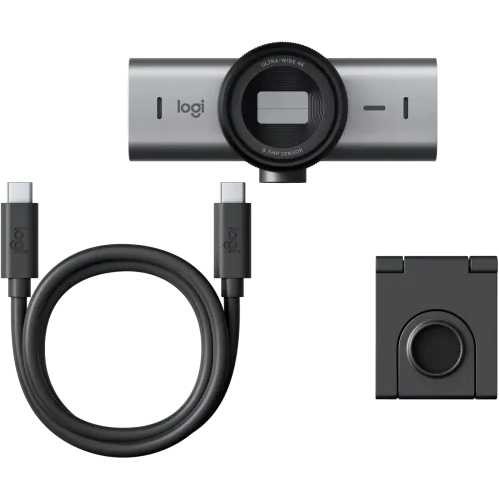 Webcam Logitech BRIO MX 4К Graphite (960-001559) - Foto 5