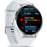 Montres intelligentes Garmin Venu 3 White/Grey/Silver (010-02784-00)