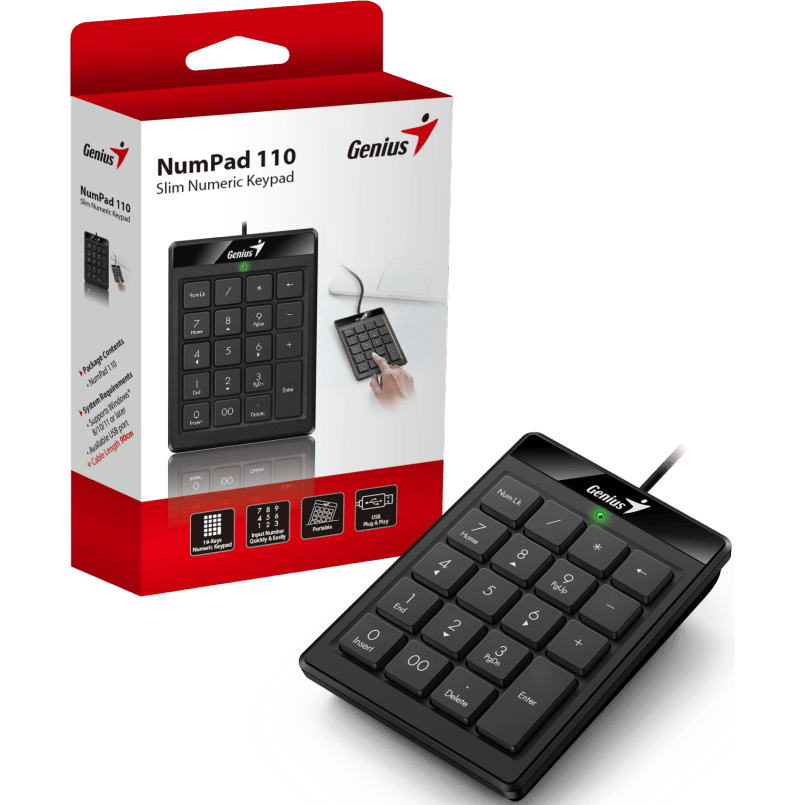 Digitaler Block Genius NumPad 110 - 31300016400