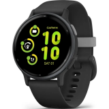 montres intelligentes Garmin Vivoactive 5 Black/Grey (010-02862-10)