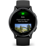 montres intelligentes Garmin Vivoactive 5 Black/Grey (010-02862-10)
