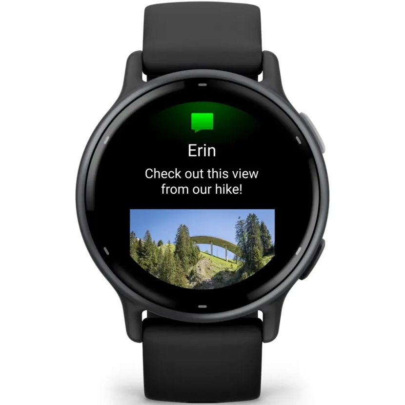 montres intelligentes Garmin Vivoactive 5 Black/Grey - 010-02862-10 - photo 2