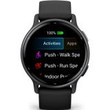 montres intelligentes Garmin Vivoactive 5 Black/Grey (010-02862-10)