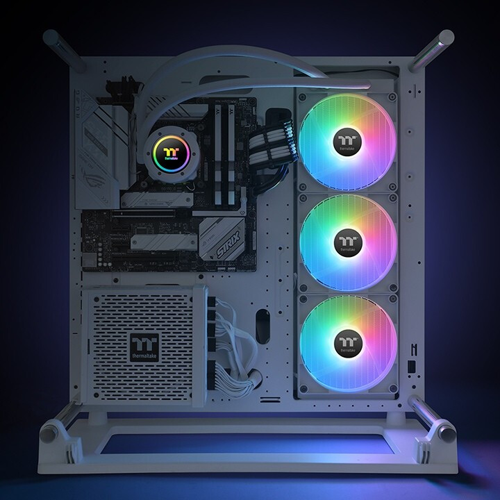 Kühlmittelsystem Thermaltake TH420 V2 ARGB Sync Snow Edition - CL-W378-PL14SW-A - Foto 4