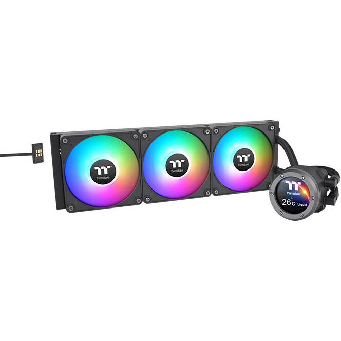 Système de refroidissement liquide Thermaltake TH420 V2 Ultra EX ARGB Sync Black - CL-W417-PL14SW-A