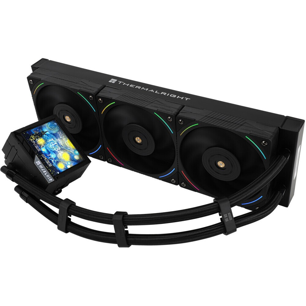 Flüssigkeitskühlsystem Thermalright Mjolnir Vision 360 Black ARGB - M-VISION-360-BL-ARGB - Foto 2