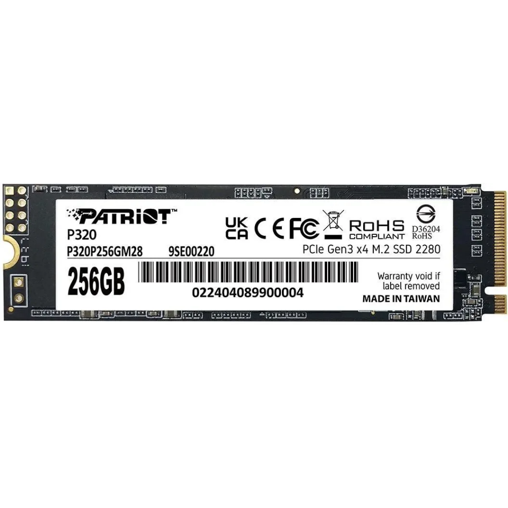 SSD-Speicher 256GB Patriot P320 (P320P256GM28)