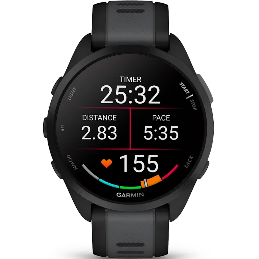 Montres intelligentes Garmin Forerunner 165 Music Black/Slate Grey - 010-02863-30 - photo 2