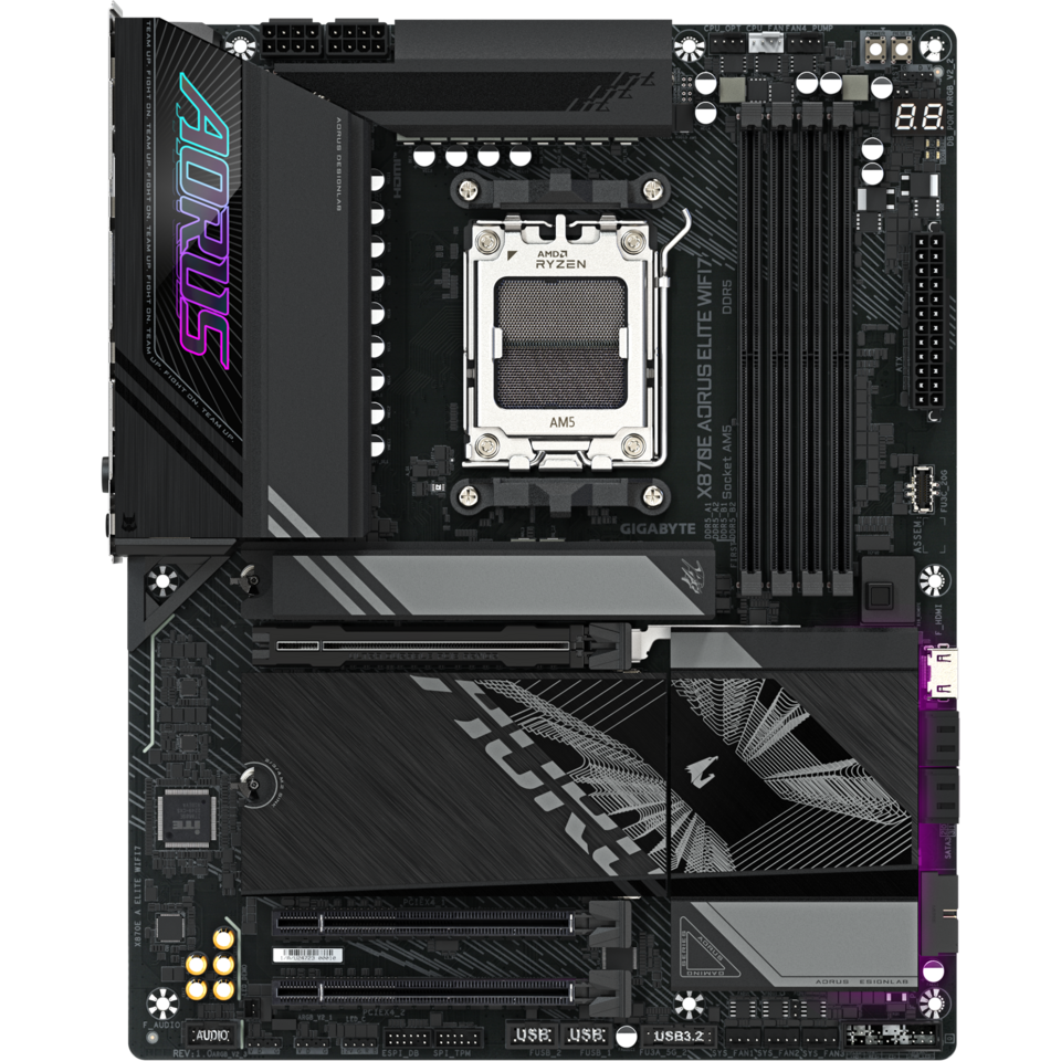 Mainboard Gigabyte X870E AORUS ELITE WIFI7 (rev. 1.0)
