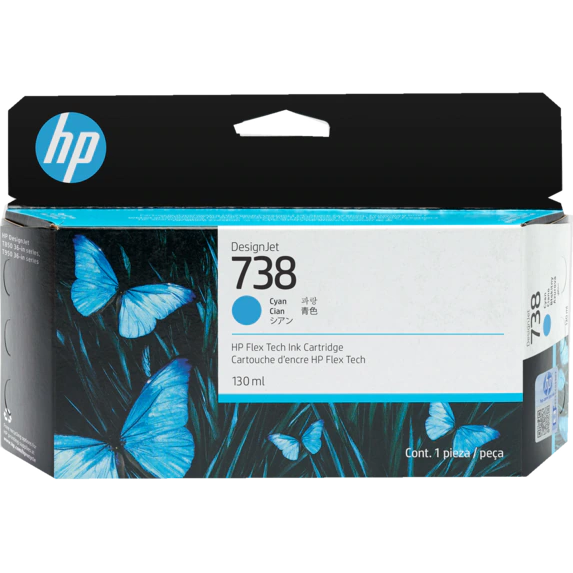 Kassette HP 498N5A (№738) Cyan