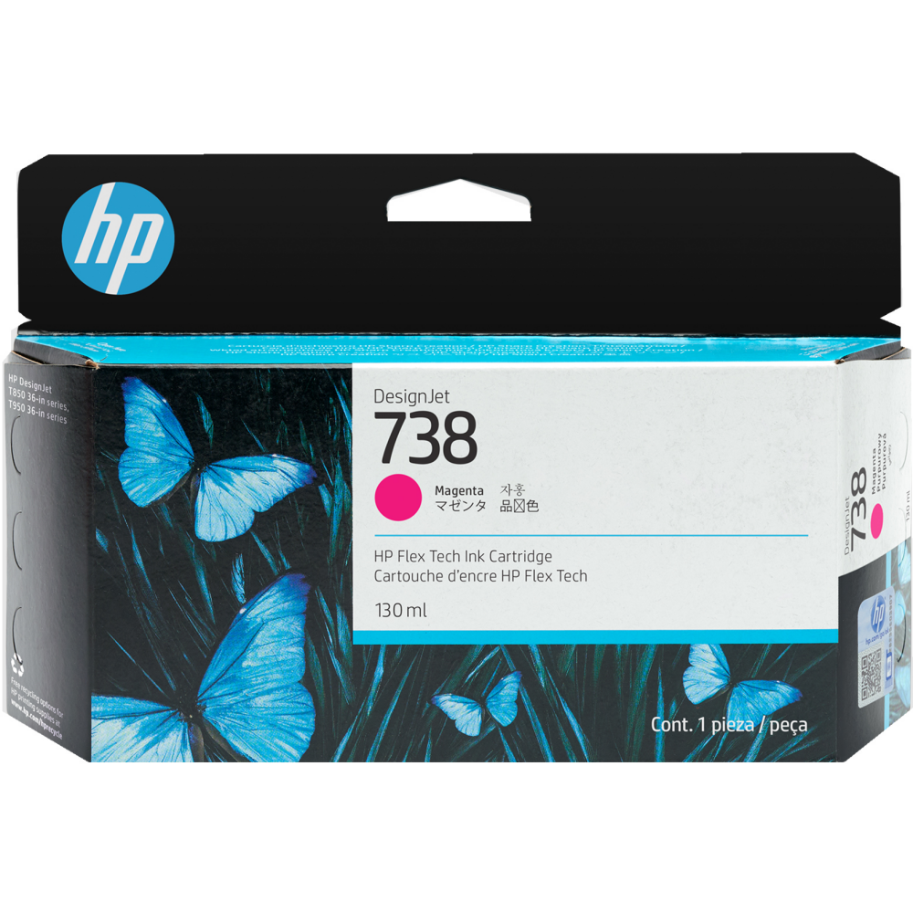 Kassette HP 498N6A (№738) Magenta