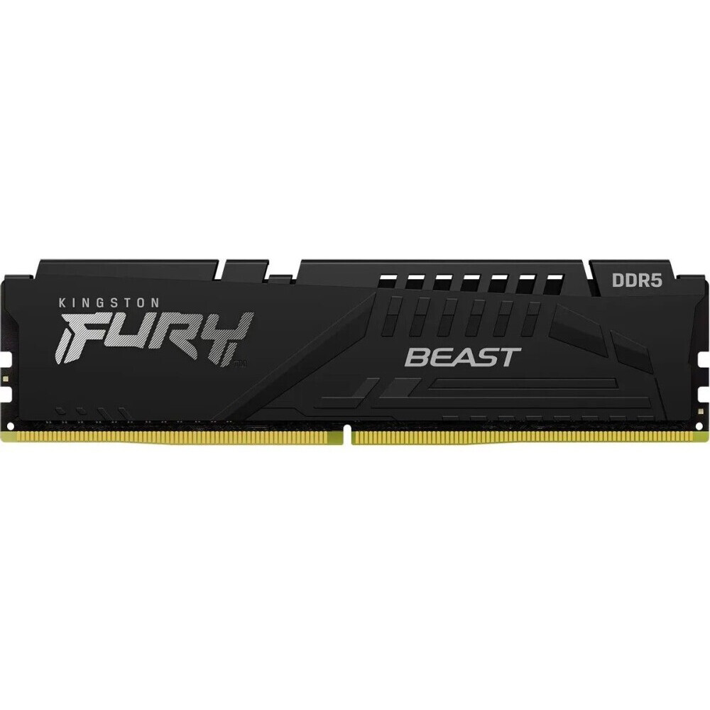 Mémoire vive 16GB DDR5 6000MHz Kingston Fury Beast (KF560C36BBE2-16)