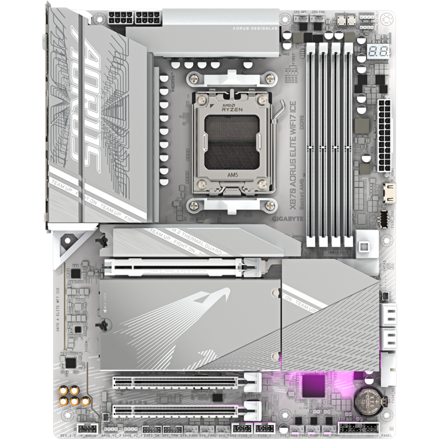 Mainboard Gigabyte X870 AORUS ELITE WIFI7 ICE
