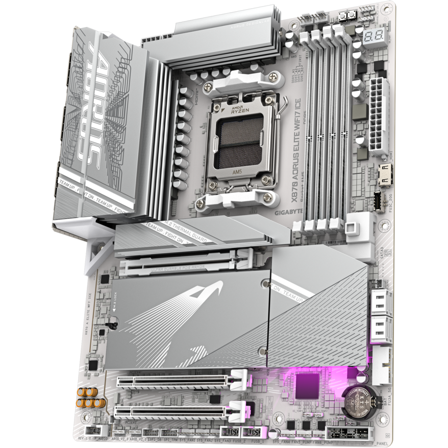 Mainboard Gigabyte X870 AORUS ELITE WIFI7 ICE - Foto 3