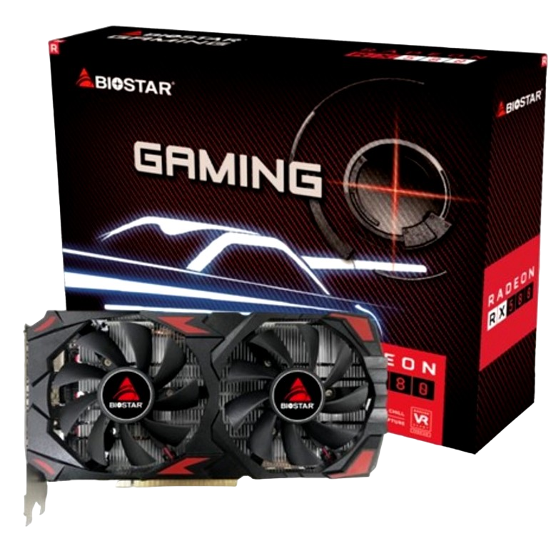 Grafikkarte AMD Radeon RX 580 2048SP Biostar 8GB (VA5815RQ82) - Foto 3
