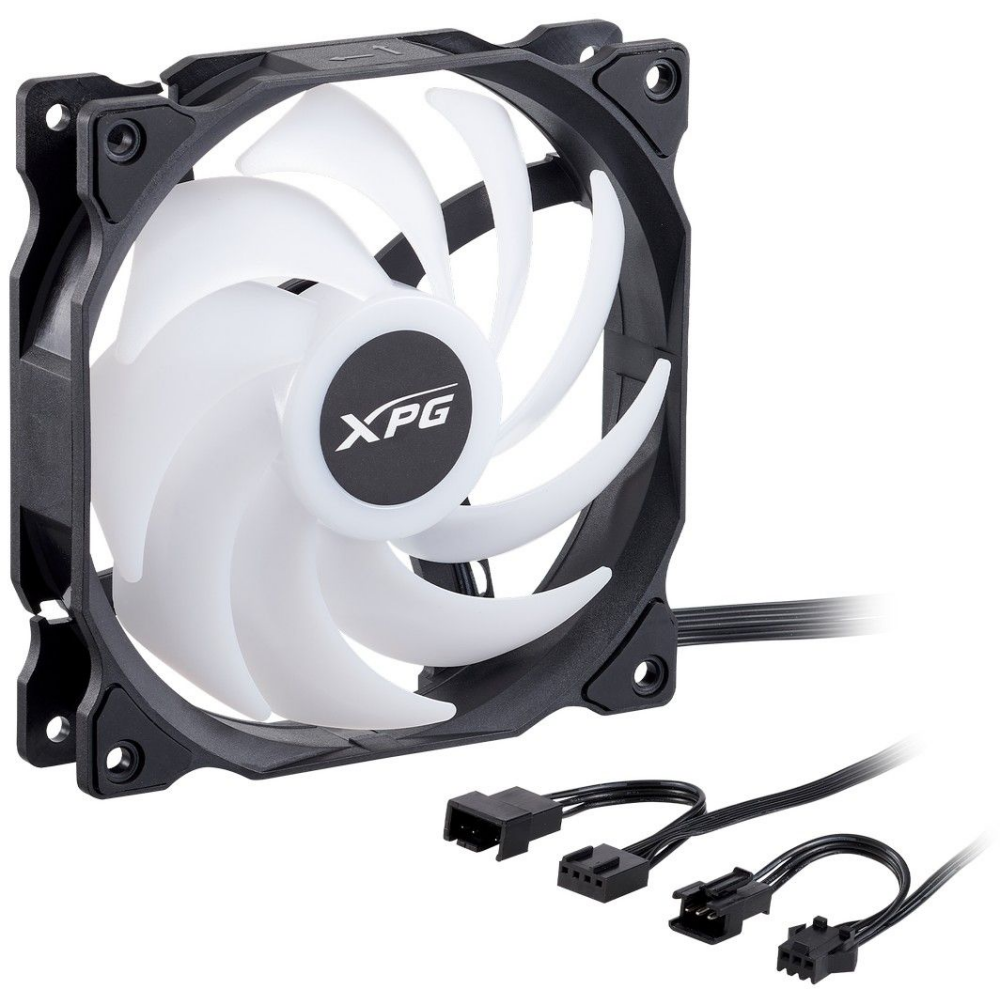 Ventilateur pour boîtier ADATA XPG VENTO 120 ARGB PWM Black (3 pcs) - VENTO120ARGBPWM3C-BKCWW - photo 5