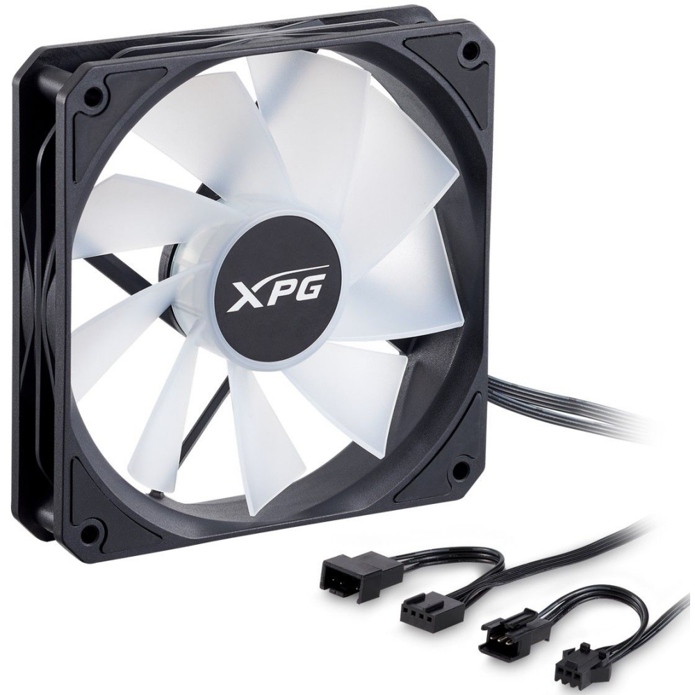 Ventilateur pour boîtier ADATA XPG VENTO R 120 ARGB PWM Black - VENTOR120ARGBPWM-BKCWW