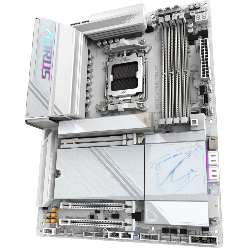 Carte mère Gigabyte X870E AORUS PRO ICE - photo 3