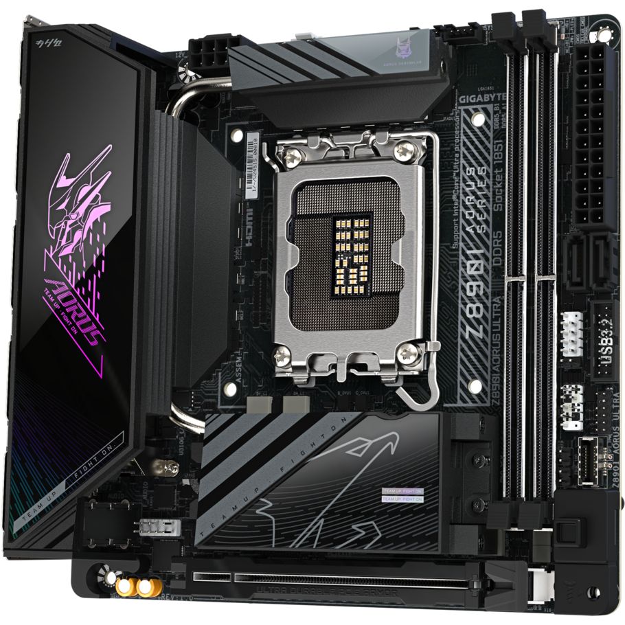 Mainboard Gigabyte Z890I AORUS ULTRA - Foto 3