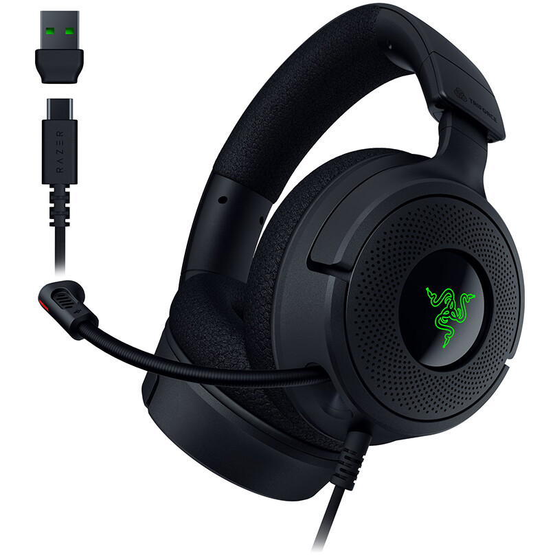 Casque Razer Kraken V4 X Black - RZ04-05180100-R3M1 - photo 6