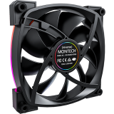 Gehäuselüfter MONTECH RX120 PWM BLACK